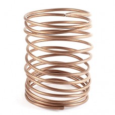 Nxtop 3.2M 10.5Ft Long 3mm Dia Copper Tone Refrigeration Coiled Tubing Coil - B07DNBLF88